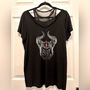 Disney's Mistress of Evil Horns Tee Shirt